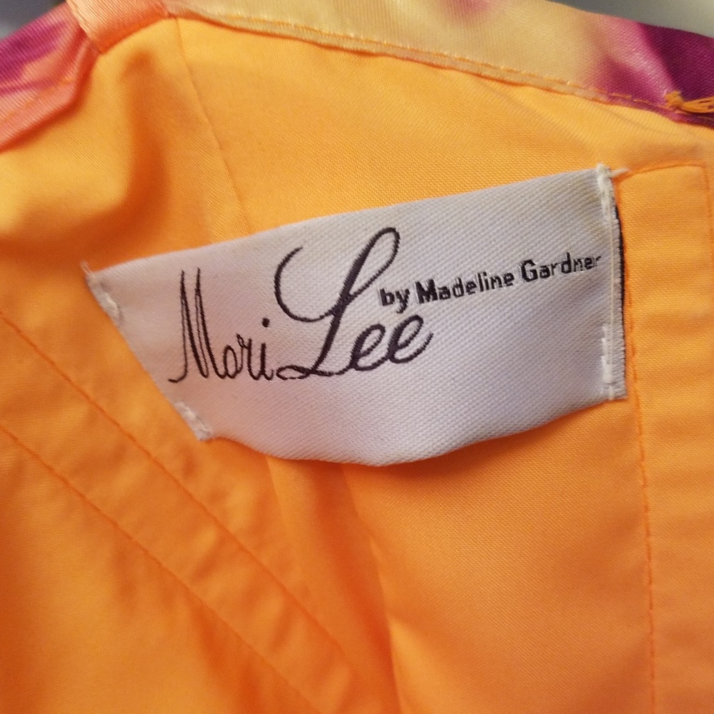 Mari Lee Orange 2 piece size 3/4 - Picture 3 of 4